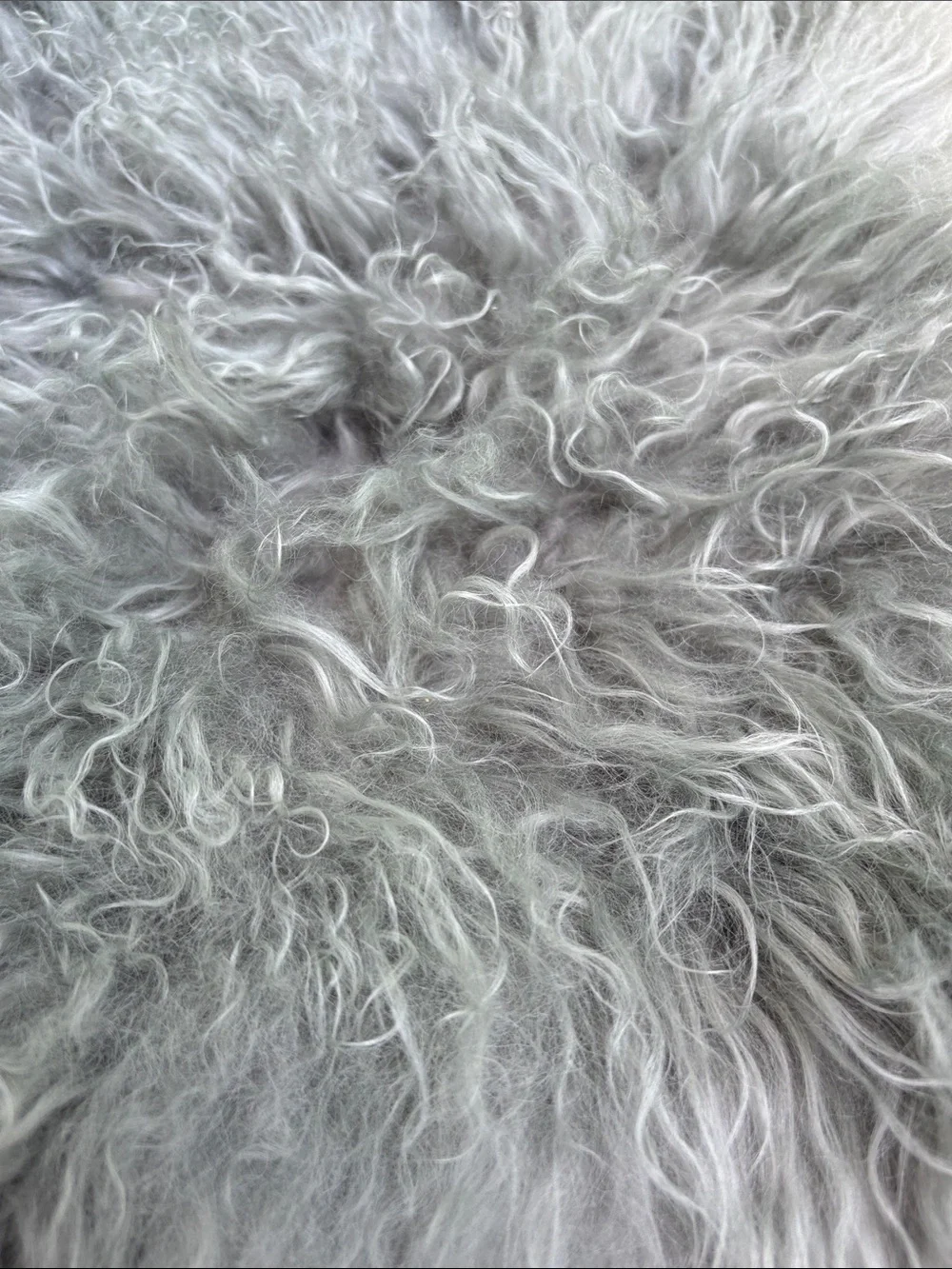 West elm Lamb fur pillow